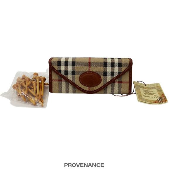 🔴 Burberry Golf Kit - "Burberrys" Nova Check - Picture 1 of 6